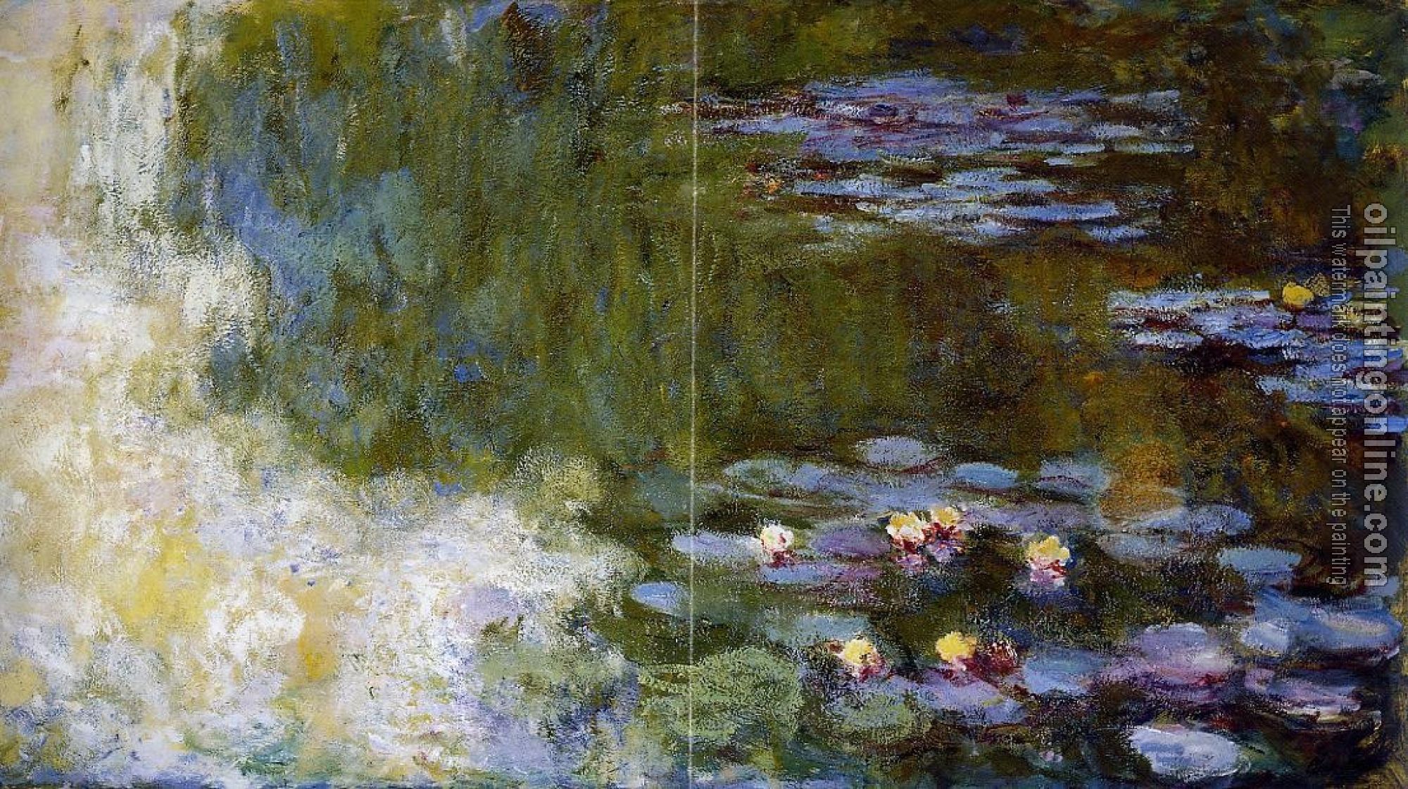 Monet, Claude Oscar - The Water-Lily Pond